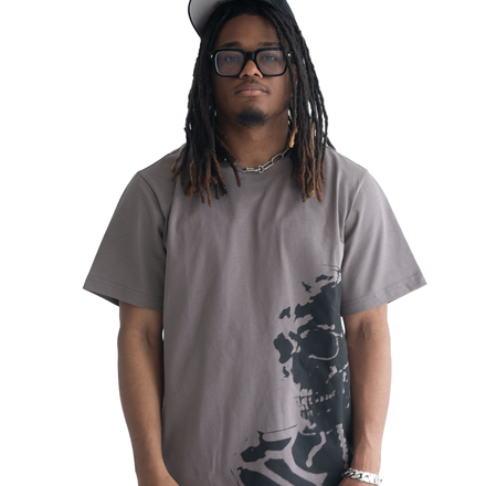 Skeleton T-Shirt (Steel Grey)
