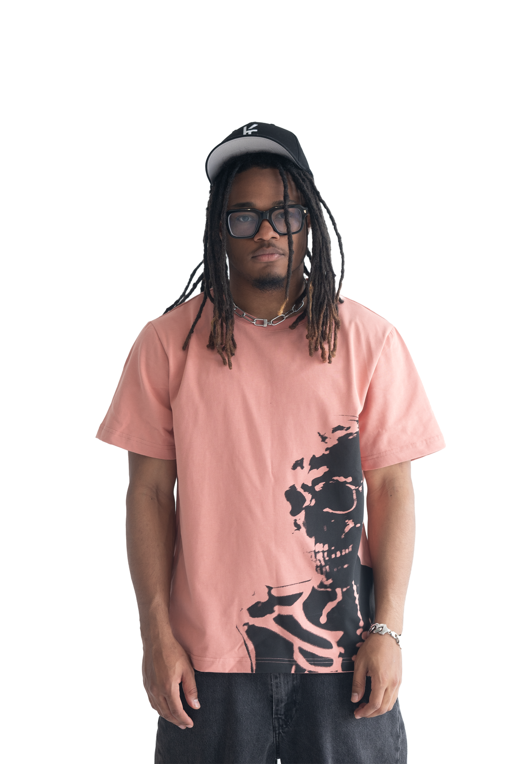 Skeleton T-Shirt (Flamingo)