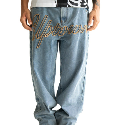 Script Denim (Blue)