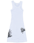 Spider Tank Dress (White)