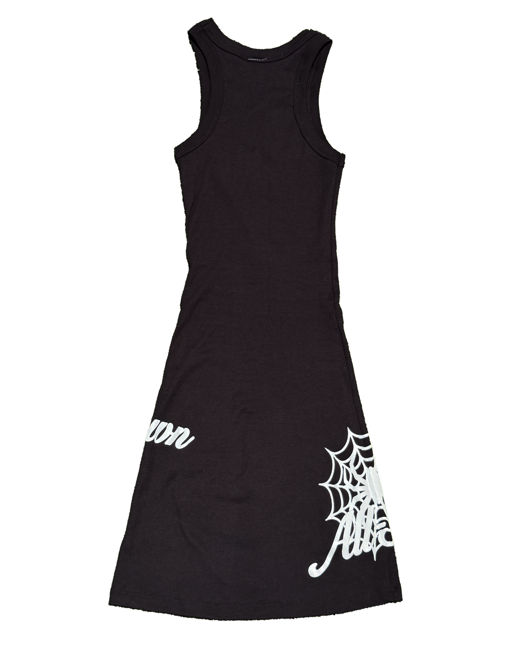 Spider Tank Dress (Black)
